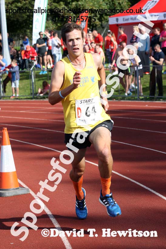 Senior men, Northern Road Relays, Blackpool. Photo: David T. Hewitson/Sports for All Pics